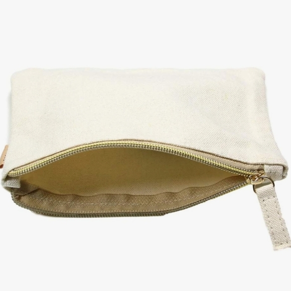 Pineapple Canvas Cosmetic Bag - Picture 6 of 6